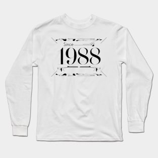 Birthday gift sign about age 1988 Long Sleeve T-Shirt